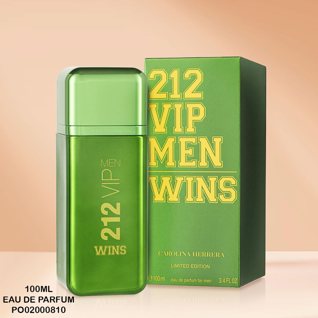 PERFUME 212 VIP MEN WINS CAROLINA HERRERA 100ML