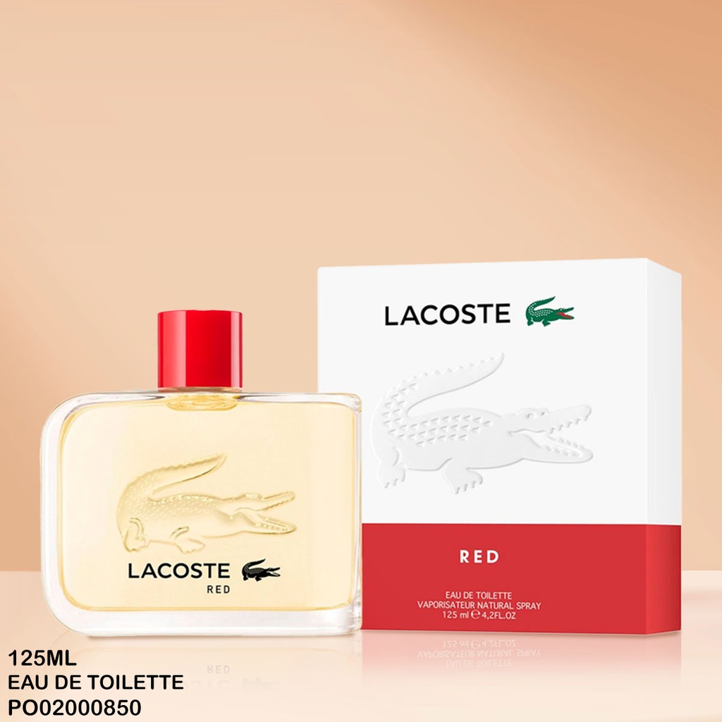 PERFUME RED LACOSTE EDT 125ML