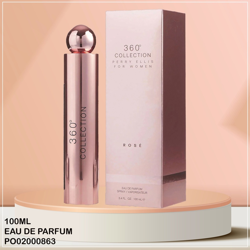 PERFUME 360 COLLECTION PERRY ELLIS WOMEN ROSÉ