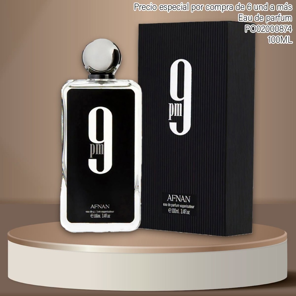 PERFUME 9PM AFNAN EDP VAPORISATEUR 100ML/3.4