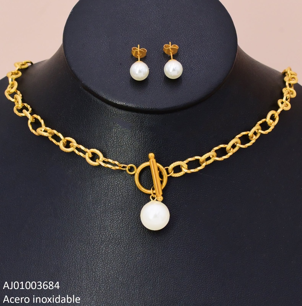 JUEGO PERLA,CADENA ESTILO TIFFANY (P.E.NOV2025)