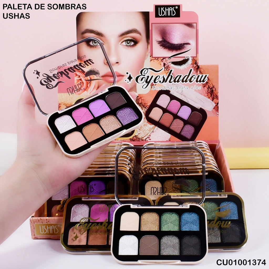 PALETA 8 SOMBRAS USHAS ES4175 SURTIDOS(4)