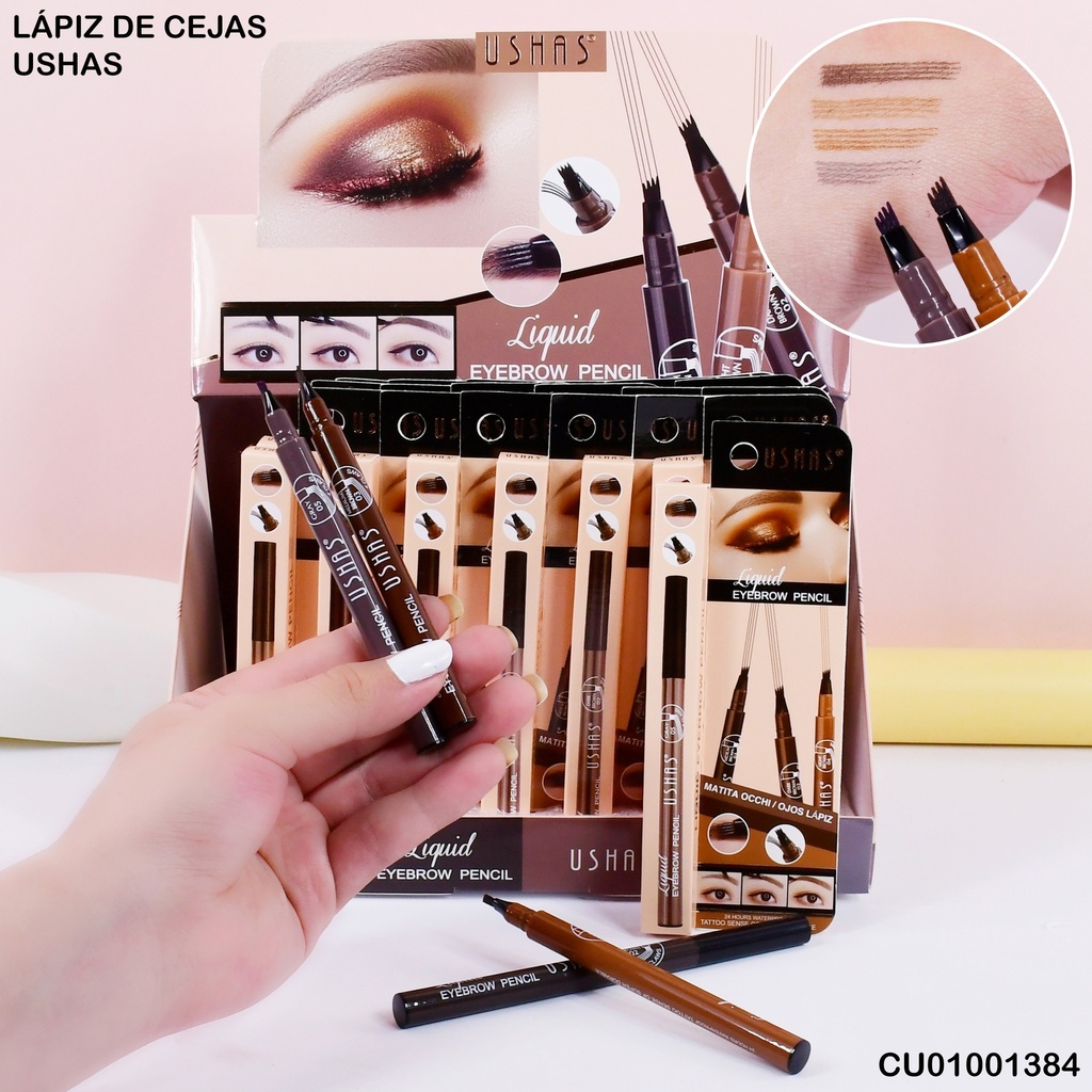 LÁPIZ LÍQUIDO P/CEJAS USHAS TP304K-1(MIX)
