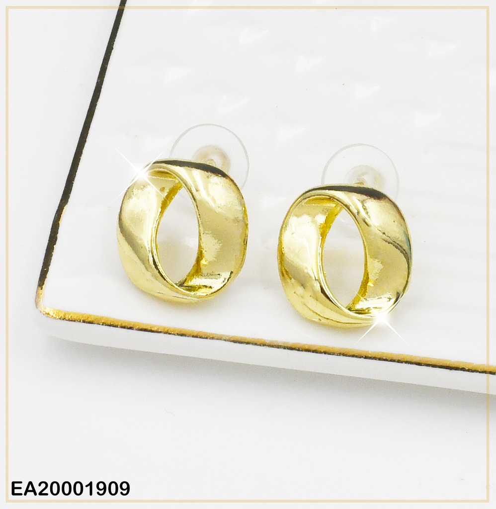 ARETES CÍRCULO ONDULADO P6143