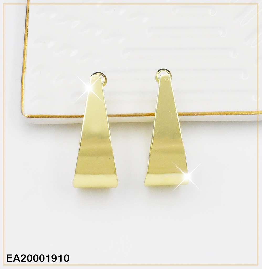 ARETES OVALADOS LÍNEA ANCHA P6141
