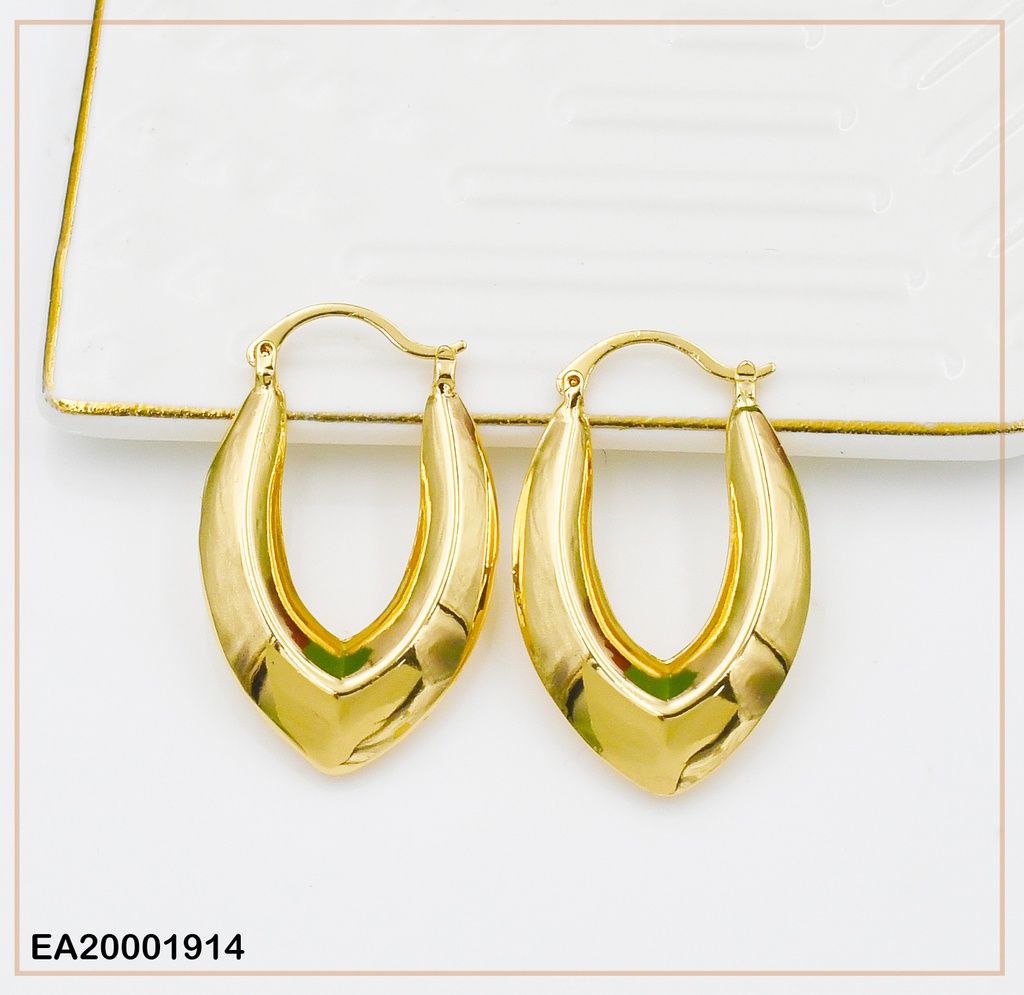ARETES INFLADOS OVALOS GRANDES P5205