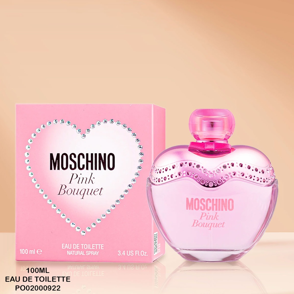 PERFUME PINK BOUQUET MOSCHINO EDT 100ML