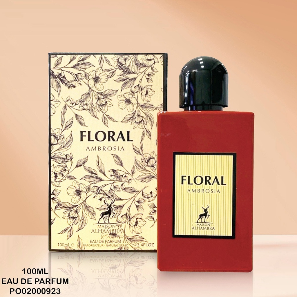 PERFUME FLORAL AMBROSIA MAISON ALHAMBRA EDP 100ML