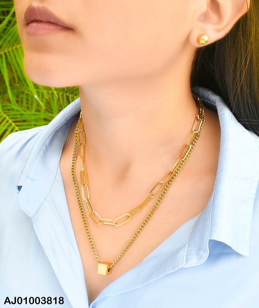 JUEGO ARETES ESFERAS DOBLE CAD.MART./ANCHA DIJE 🟨 (P.E.NOV2025)