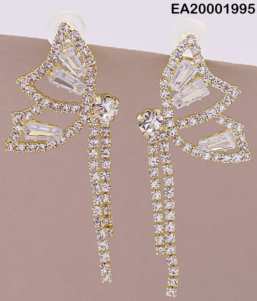 ARETES LARGOS DE MARIPOSA