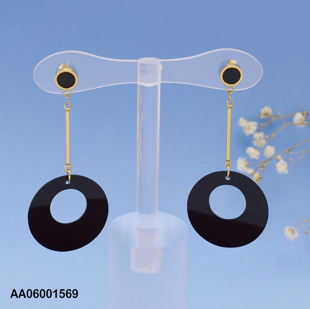 ARETES LARGOS CIRCULO/PALITO/⭕ 072620