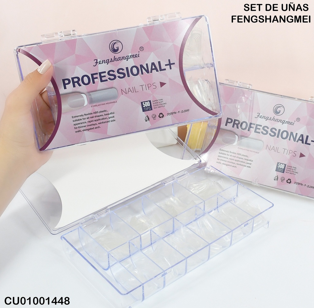SET DE UÑAS PROFESSIONAL FENGSHANGMEI FS-08C