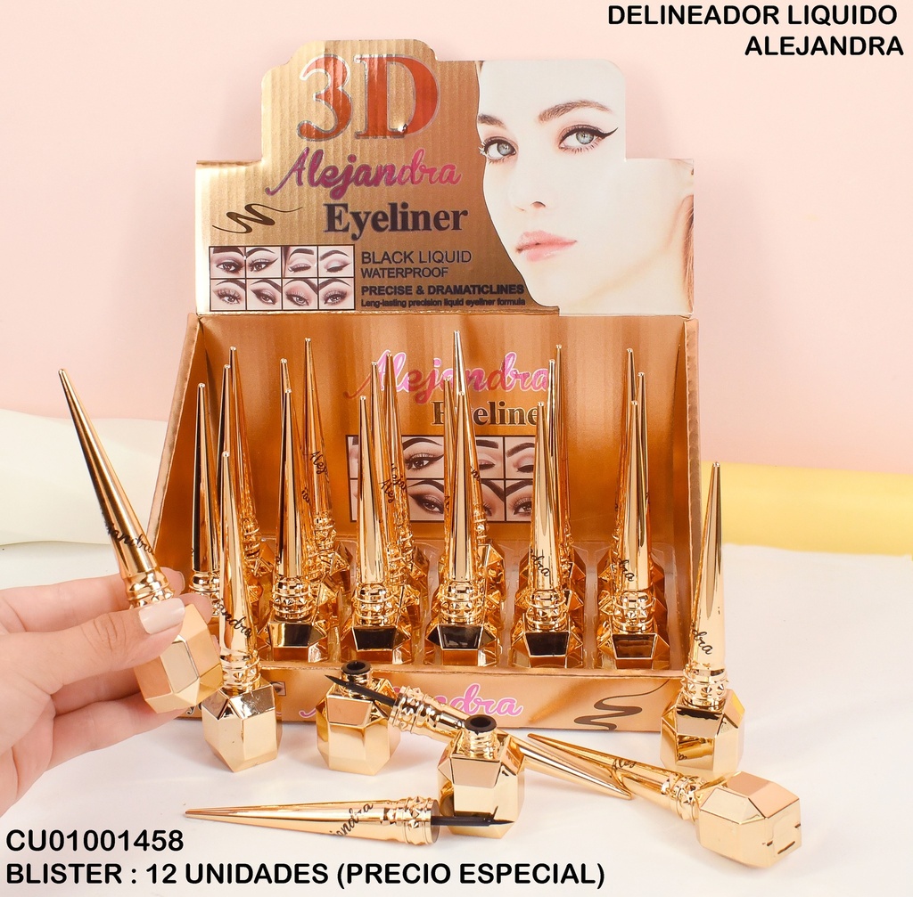 DELINEADOR 3D ALEJANDRA BLACK LIQUID 2031