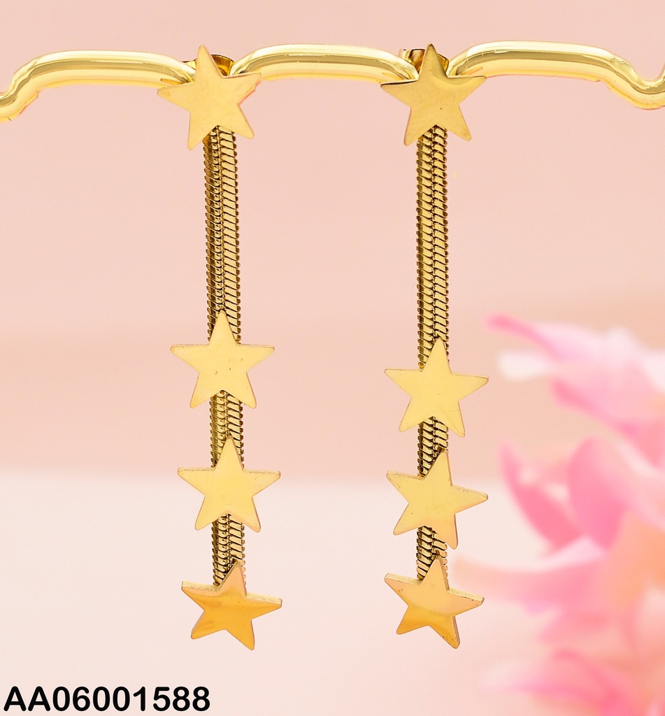 ARETE PLACA ESTRELLA LINEA PLANA/TRES ESTRELLA 72837