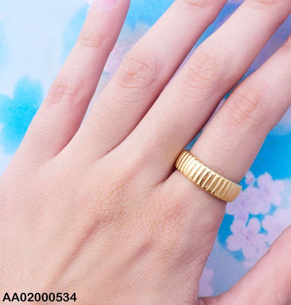 ANILLO LINEAS VERTICALES 072596