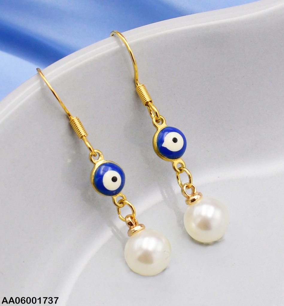 ARETES COLGAR OJITO-PERLA 0737481