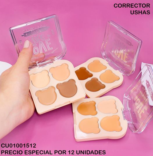 PALETA 4 CORRECTORES LOVE ME USHAS ES4171 A