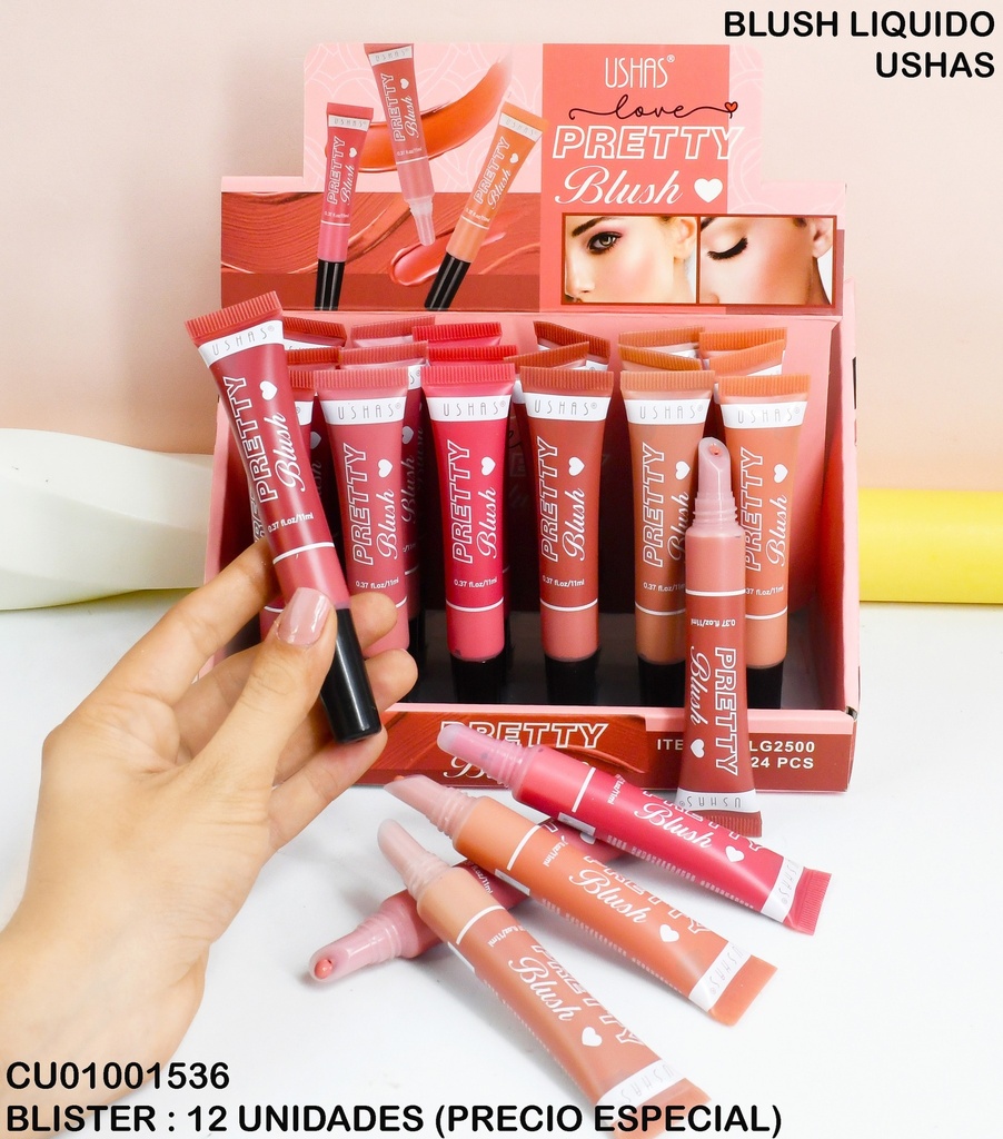 BLUSH PRETTY USHAS LG2500 SURTIDOS