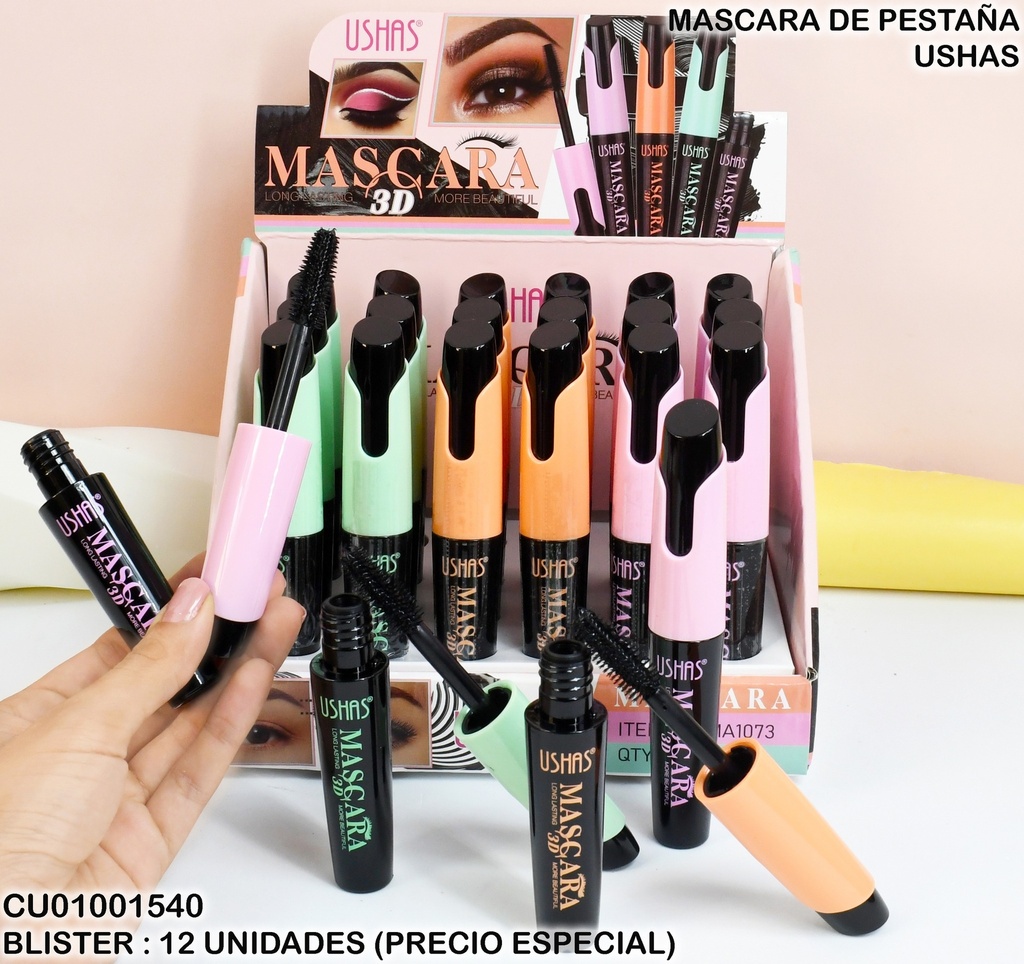 MÁSCARA PESTAÑAS 3D USHAS MA1073