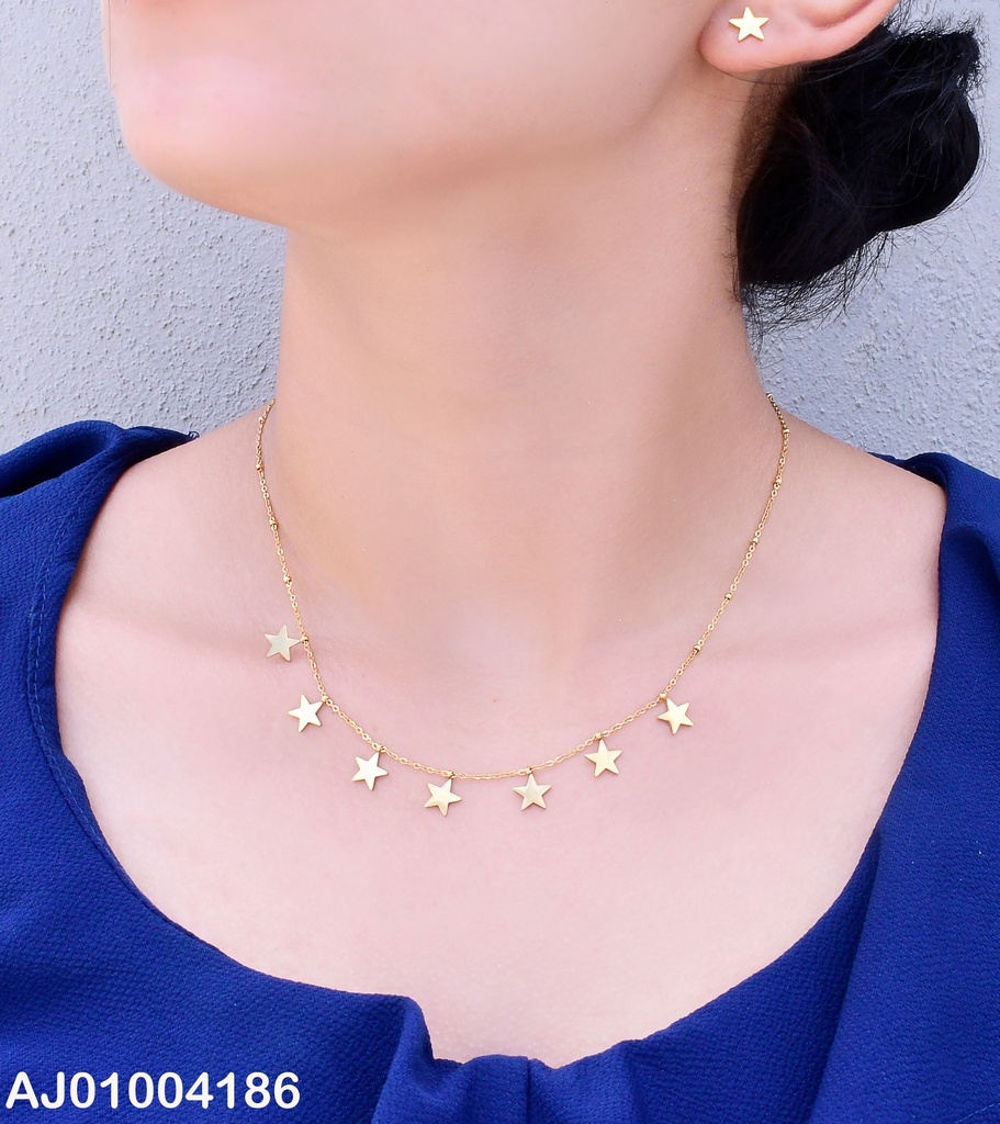 JUEGO ARETES / DIJES ESTRELLAS SA304-117