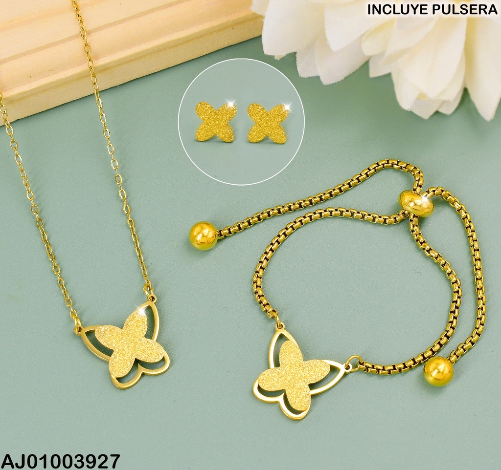 JUEGO PLACAS MARIPOSAS C/CROQUI ALAS SUP.C/PULSERA 072712