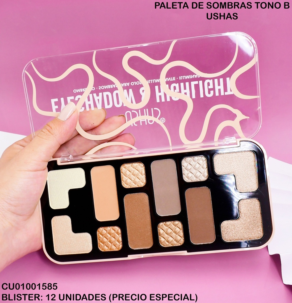 PALETA DE SOMBRAS / ILUMINADOR ES4189-2