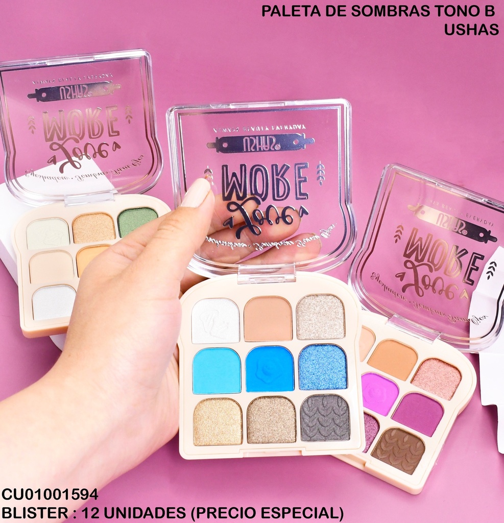 PALETA DE SOMBRAS 9 TONOS LOVE MORE  ES4170-4