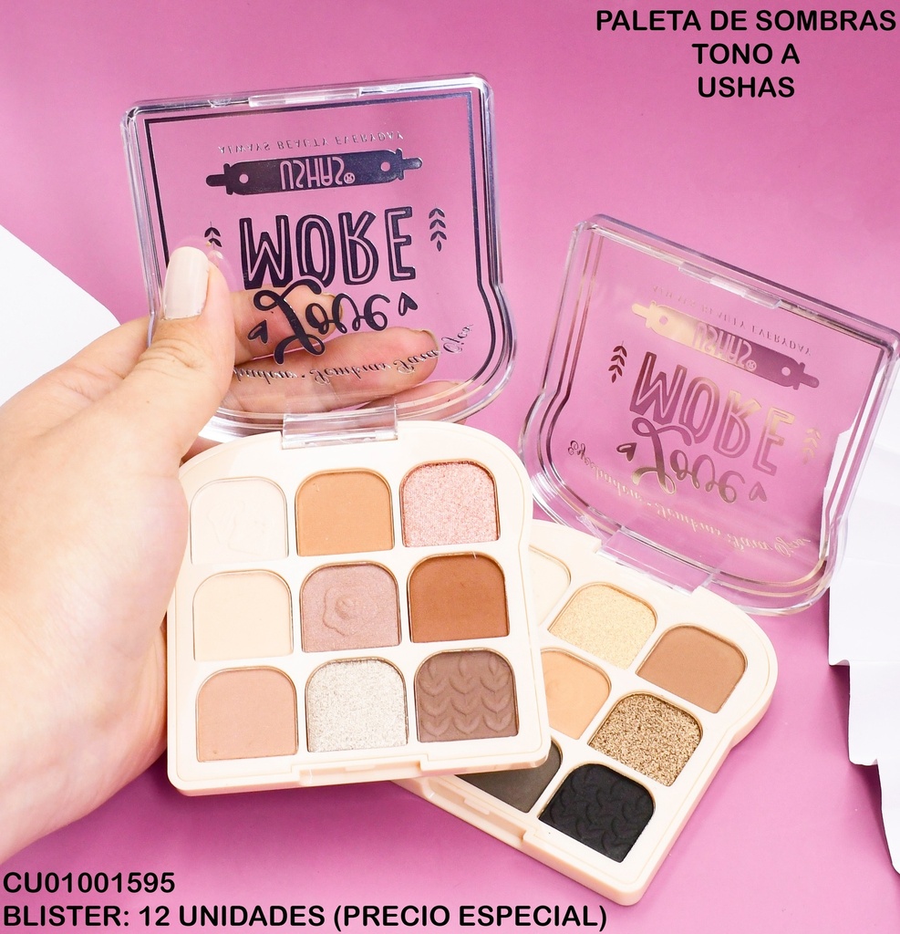 PALETA DE SOMBRAS 9 TONOS LOVE MORE  ES4170-