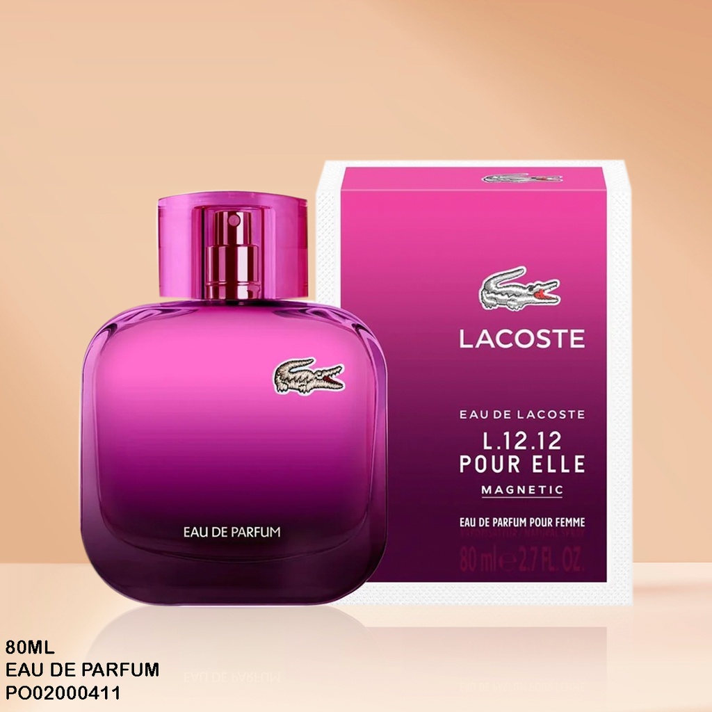 PERFUME LACOSTE L.12.12 POUR ELLE MAGNETIC FEMME EDP