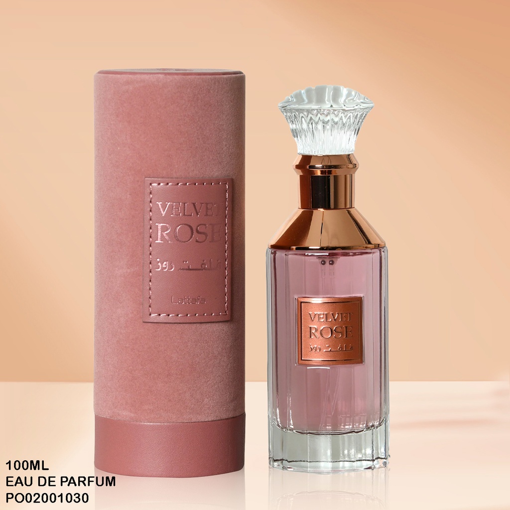 PERFUME VELVET ROSE LATTAFA EDP 100ML