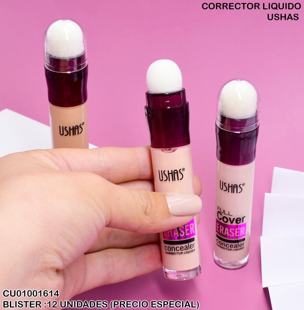CORECTOR LIQUIDO FULL COVER ERASER FS442B