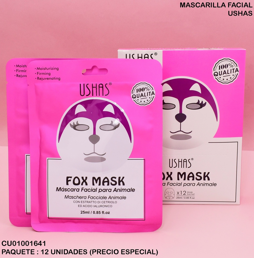 MASCARA FACIAL FOX USHAS MK031