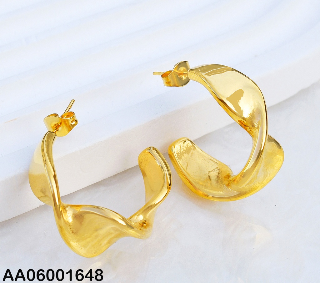 ARETES  LISO ENTRELAZADO  0741791-113