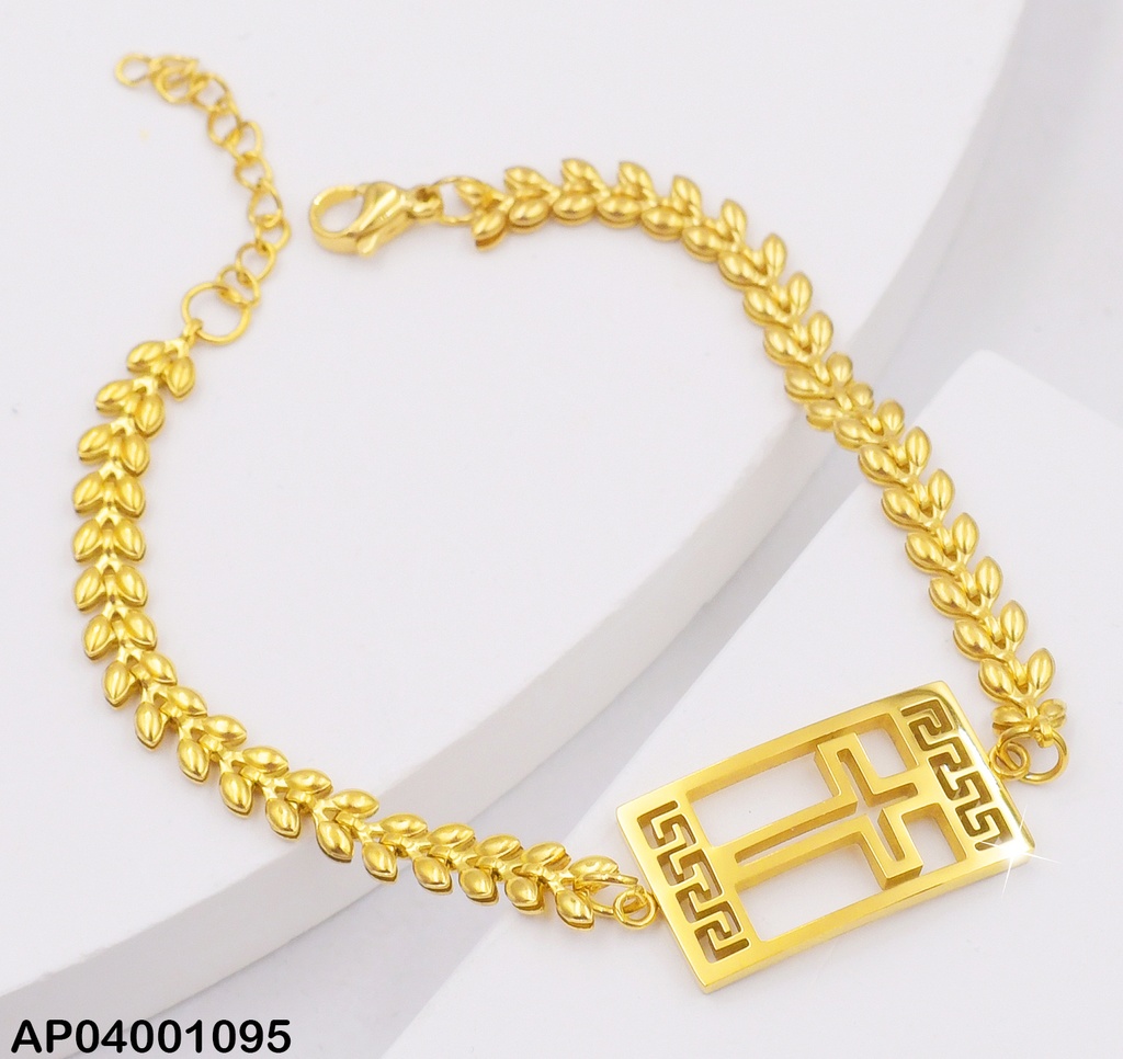 PULSERA PLACA CRUZ 0713291