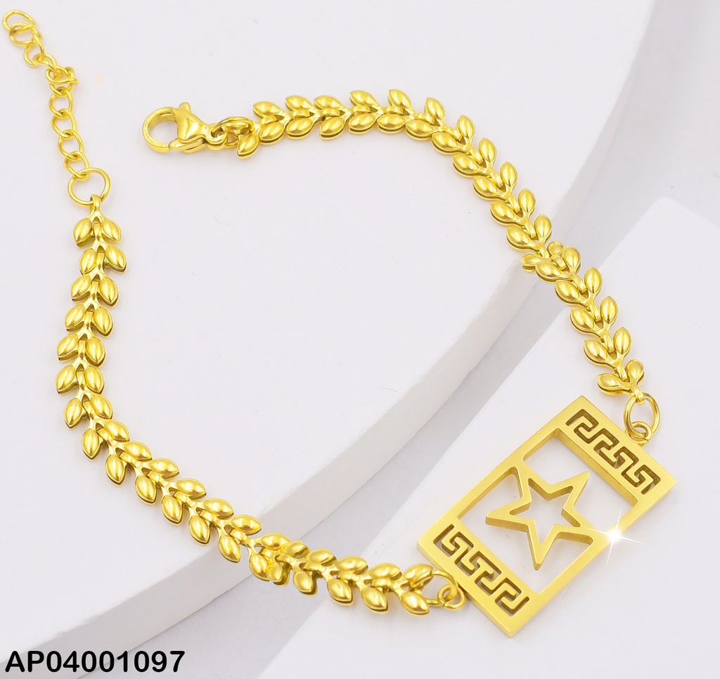 PULSERA PLACA ESTRELLA 0713281