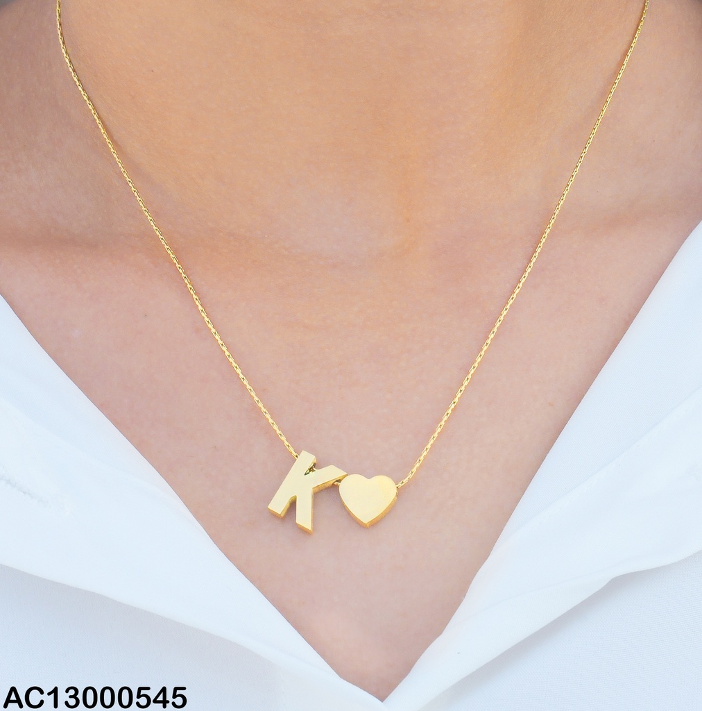 CADENA INICIAL / CORAZON  (  K  )  0740324-K-W47