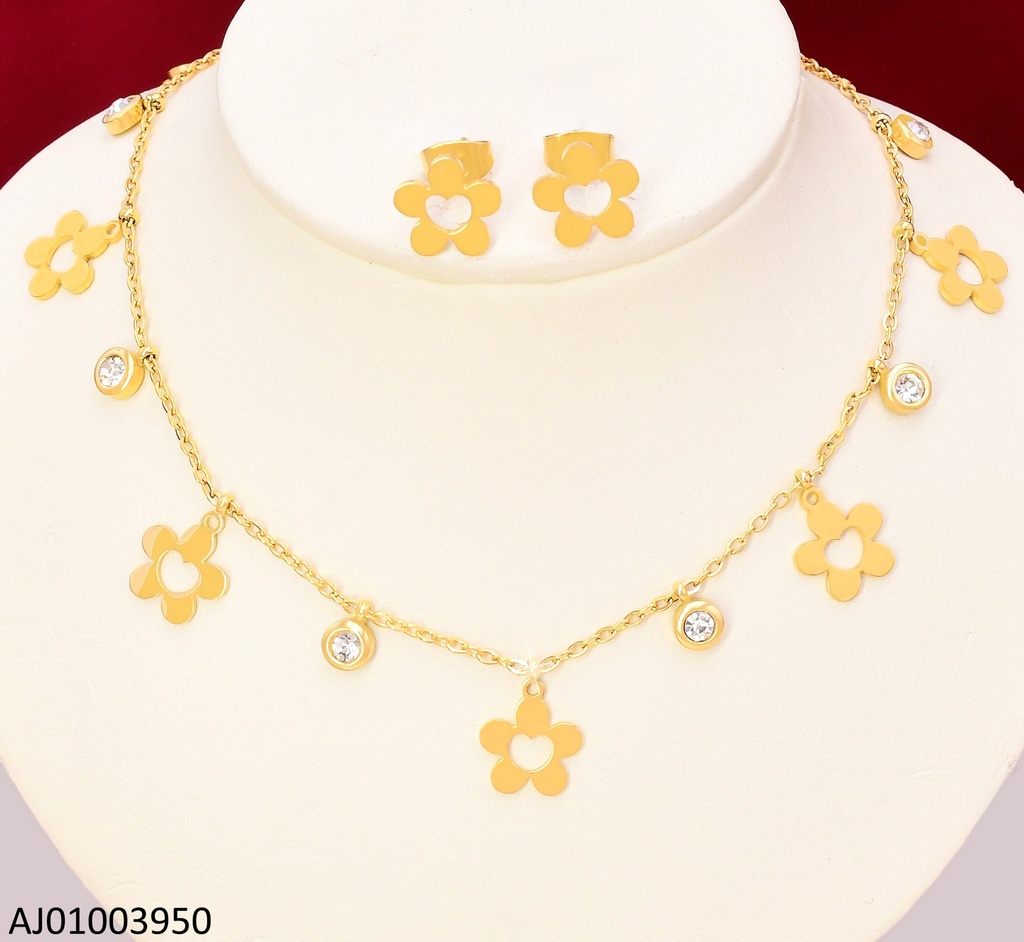 JUEGOS FLORES Y ZIRCONIAS RD COLGANTES 0735821