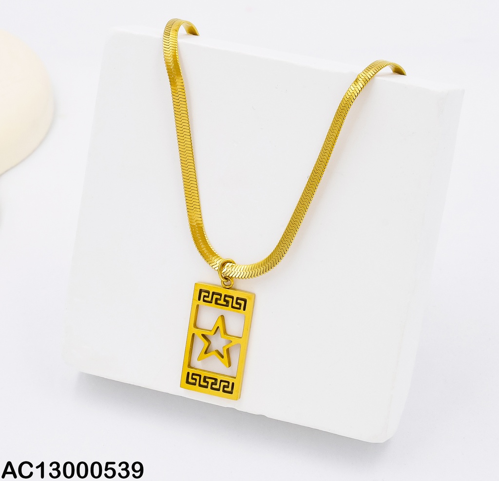 CADENA PLACA MAYA CROQUI ESTRELLA  0713431-W02