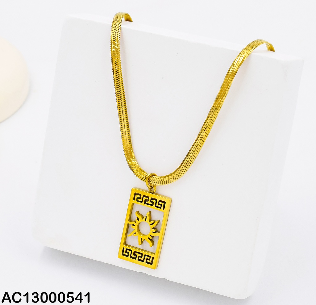 CADENA PLACA MAYA CROQUI SOL 0713421-W02