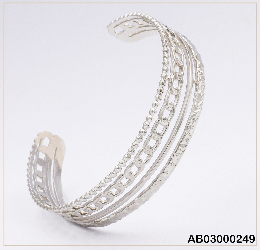 BRAZALETE PLATEADO 0735112