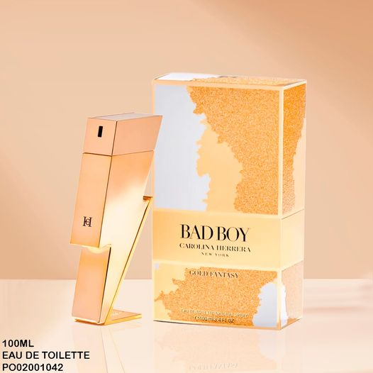 PERFUME BAD BOY GOLD FANTASY CAROLINA HERRERA 100ML EDT