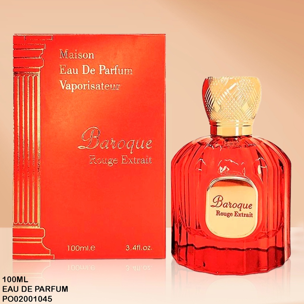 PERFUME BAROQUE ROUGE EXTRAIT MAISON ALHAMBRA 100ML