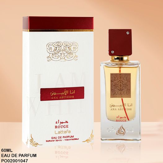 PERFUME ANA ABIYEDH ROUGE LATTAFA EDP 60ML