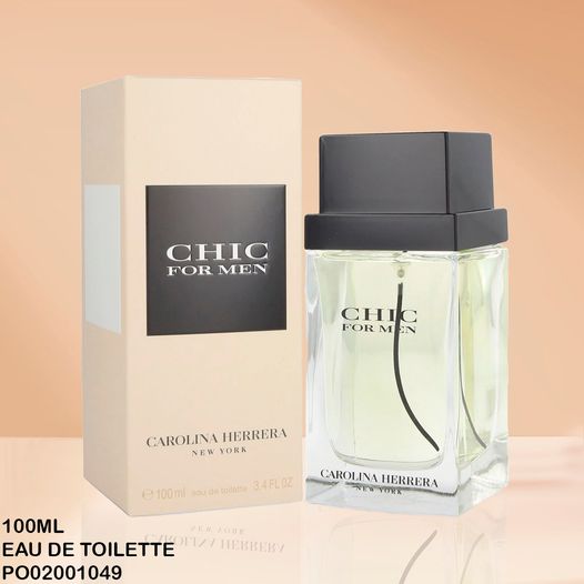 PERFUME CHIC FOR MEN CAROLINA HERRERA NY 100ML EDT