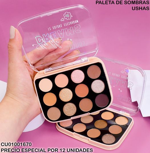 PALETA 12 SOMBRAS MY LIFE DREAMS USHAS ES4061-2