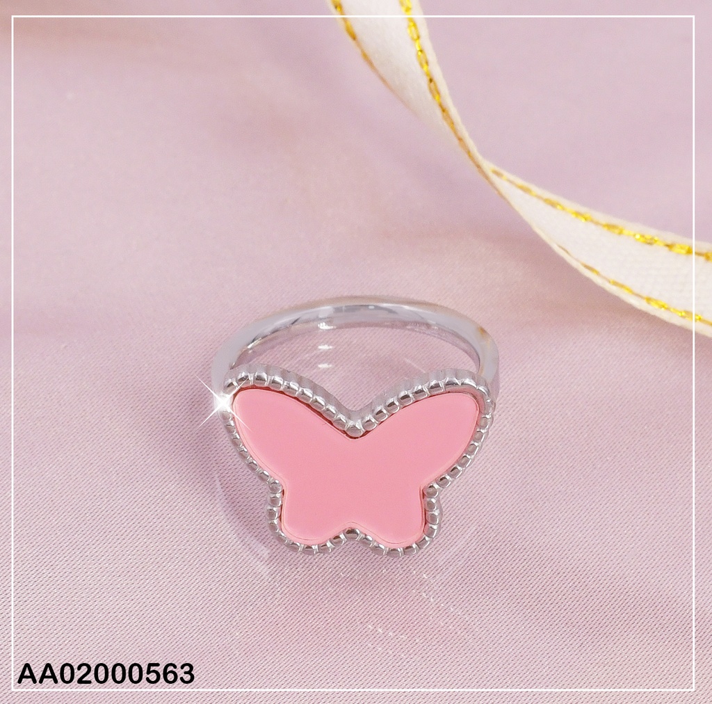 ANILLO PLATEADO MARIPOSA 08692-766