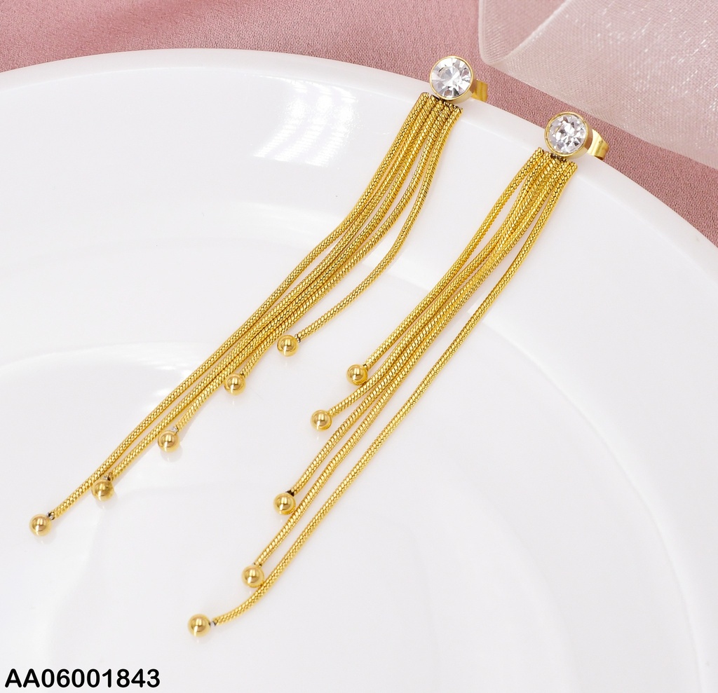 ARETES ZIRCONIA RD C/5 PELOTITAS LINEA DEGRAD.0739041