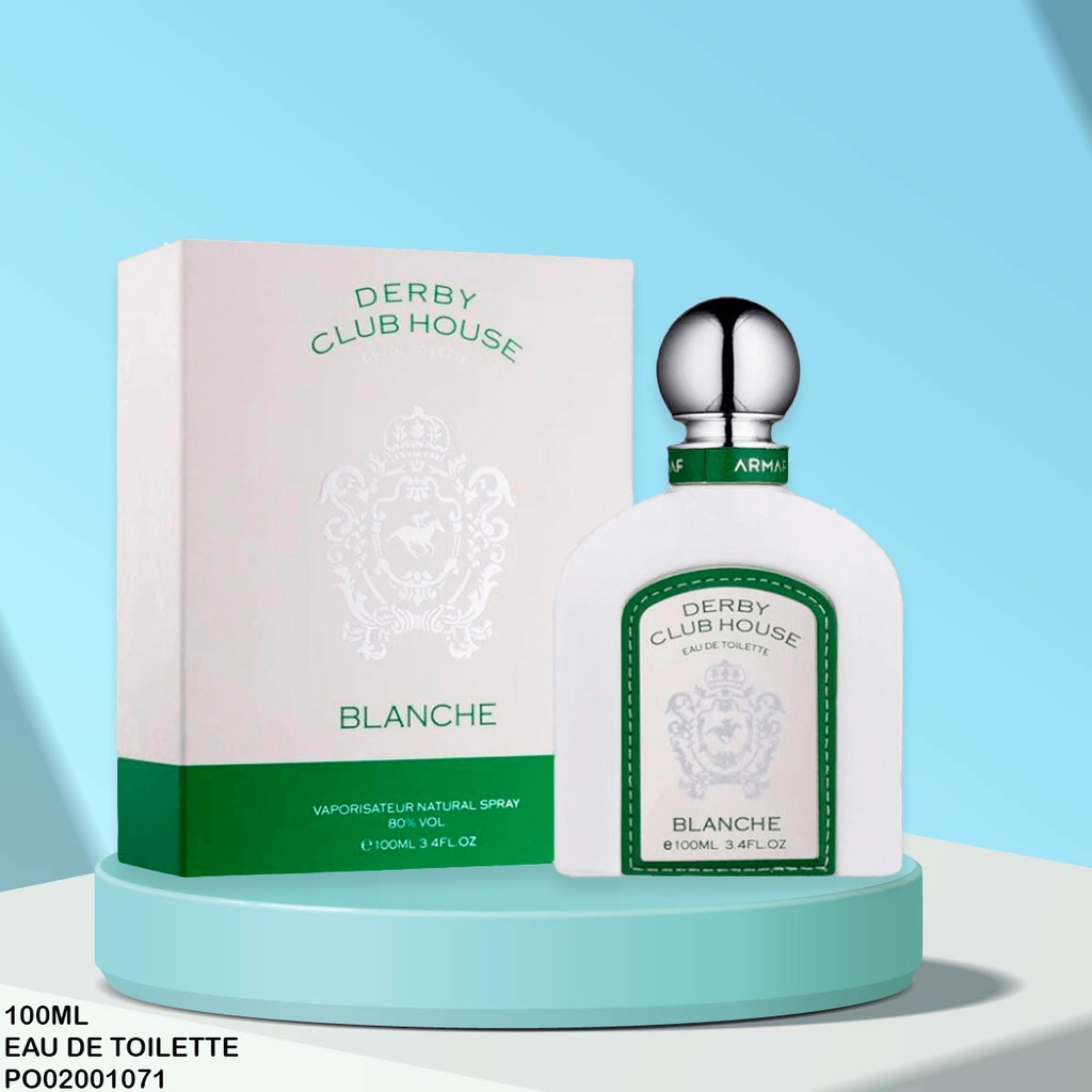 PERFUME ARMAF DERBY CLUB HOUSE BLANCHE EDT 100ML