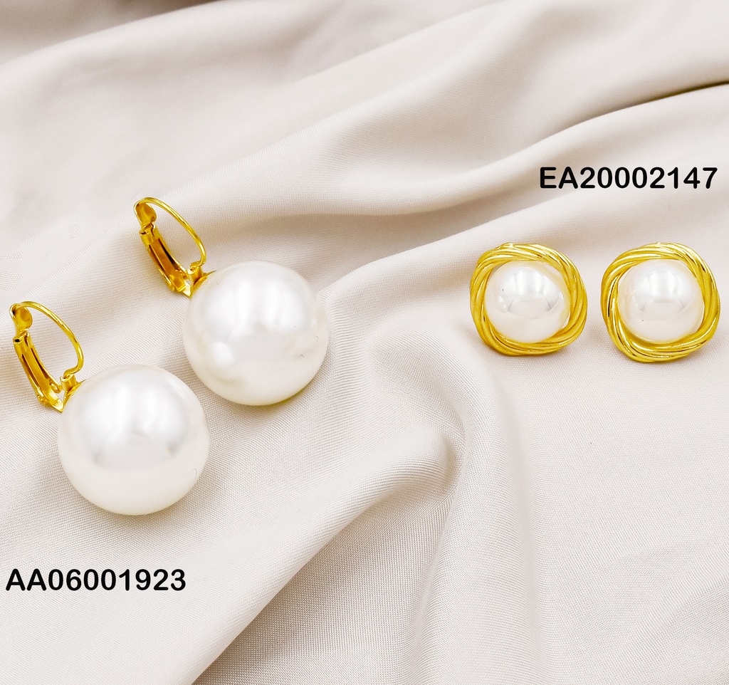 ARETES P PERLA GRANDE EA127-45