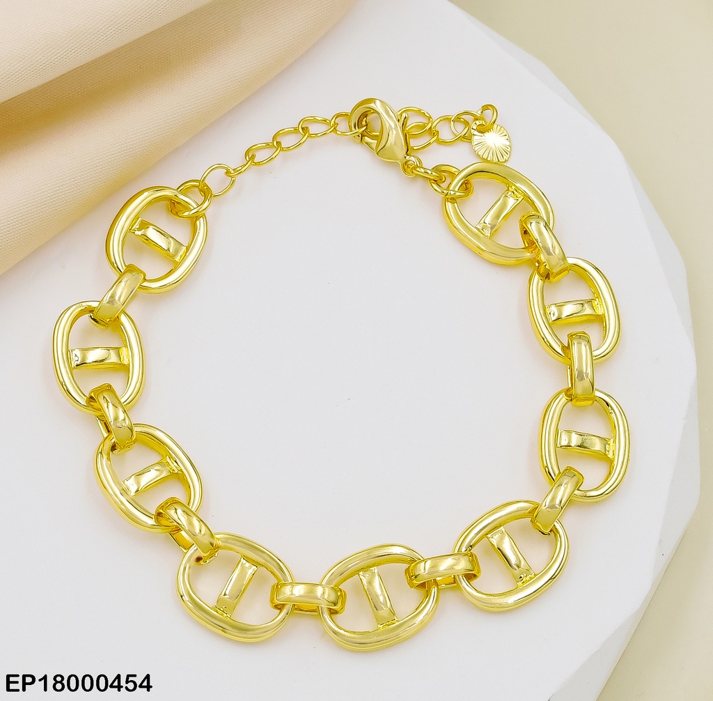 PULSERA OVALO PALITO MITAD  BE097-9
